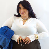 Maglia basic bottone 5551