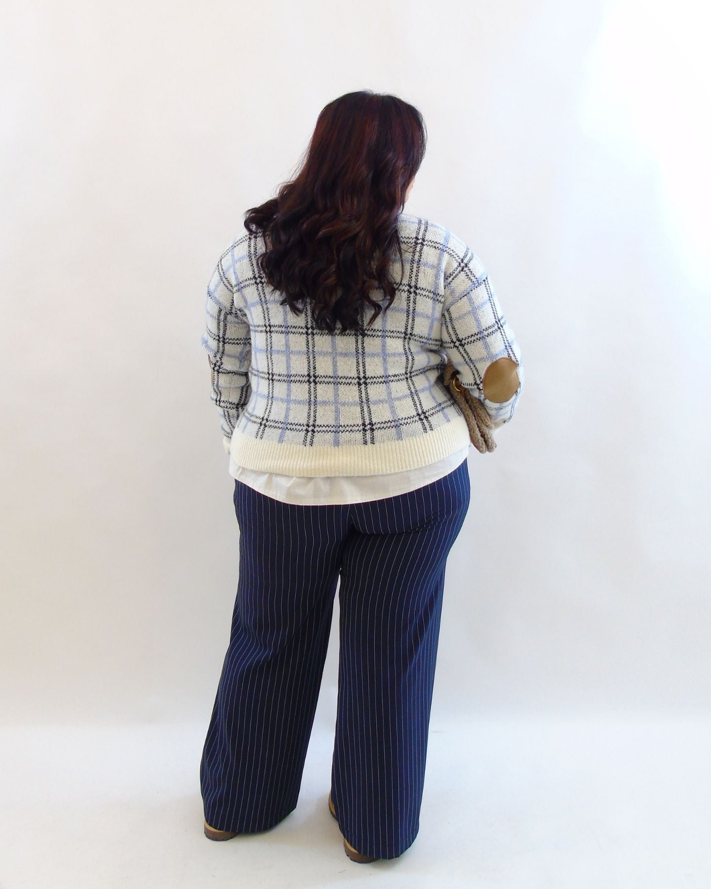 Pantalone gessato 240787