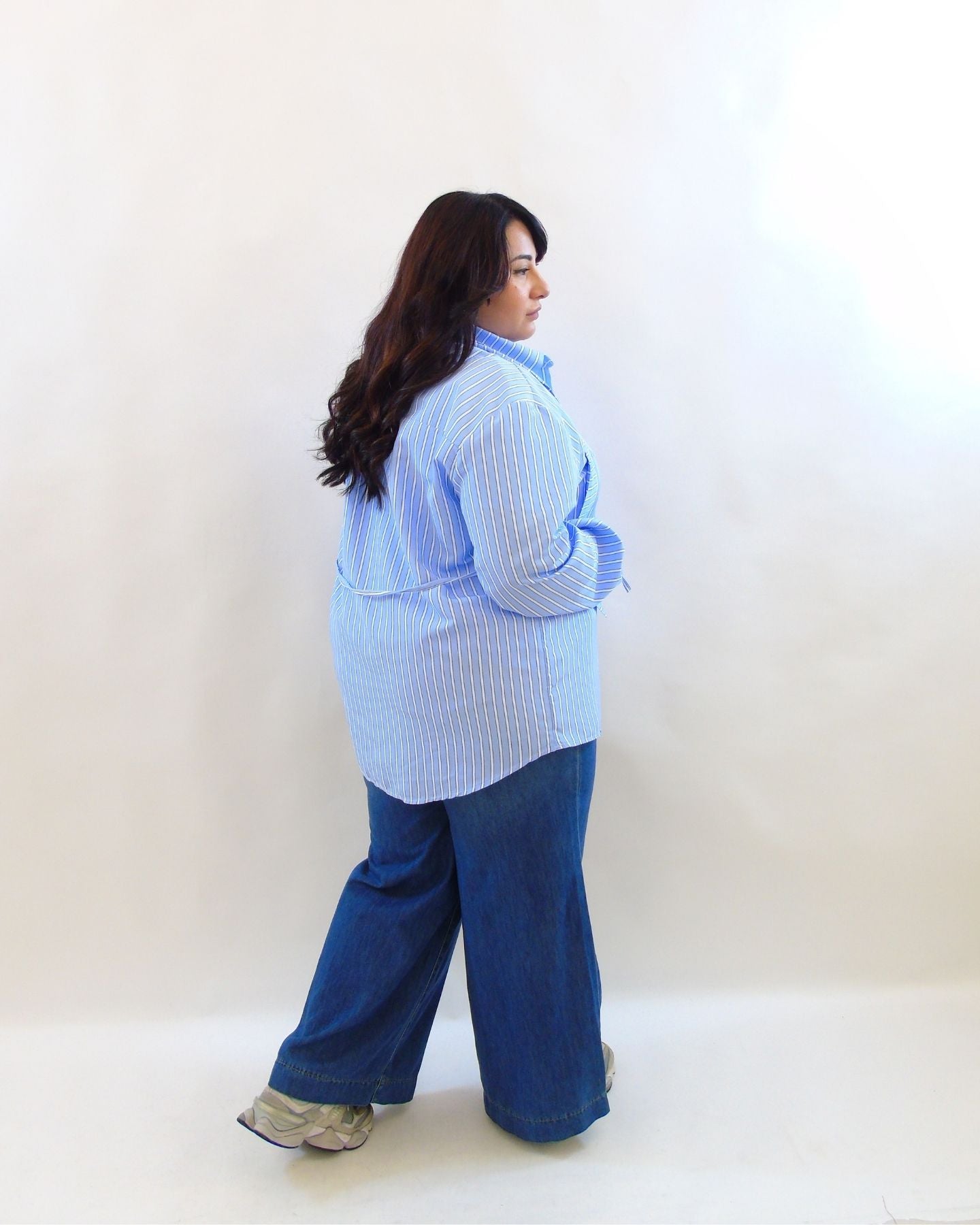 Jeans palazzo lavaggio 0045