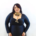 Blusa con coppa 28321
