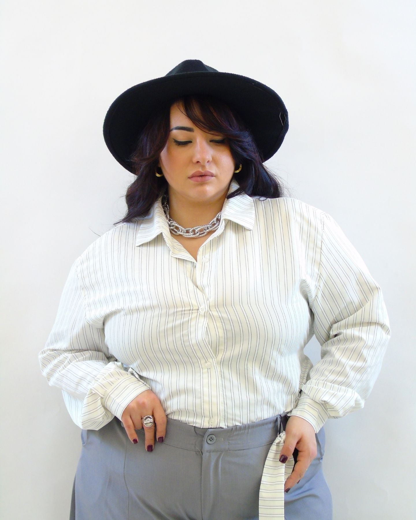 Camicia con cravatta 13421