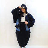Gonna con dettagli in jeans 9005