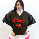 Felpa cherry 60935