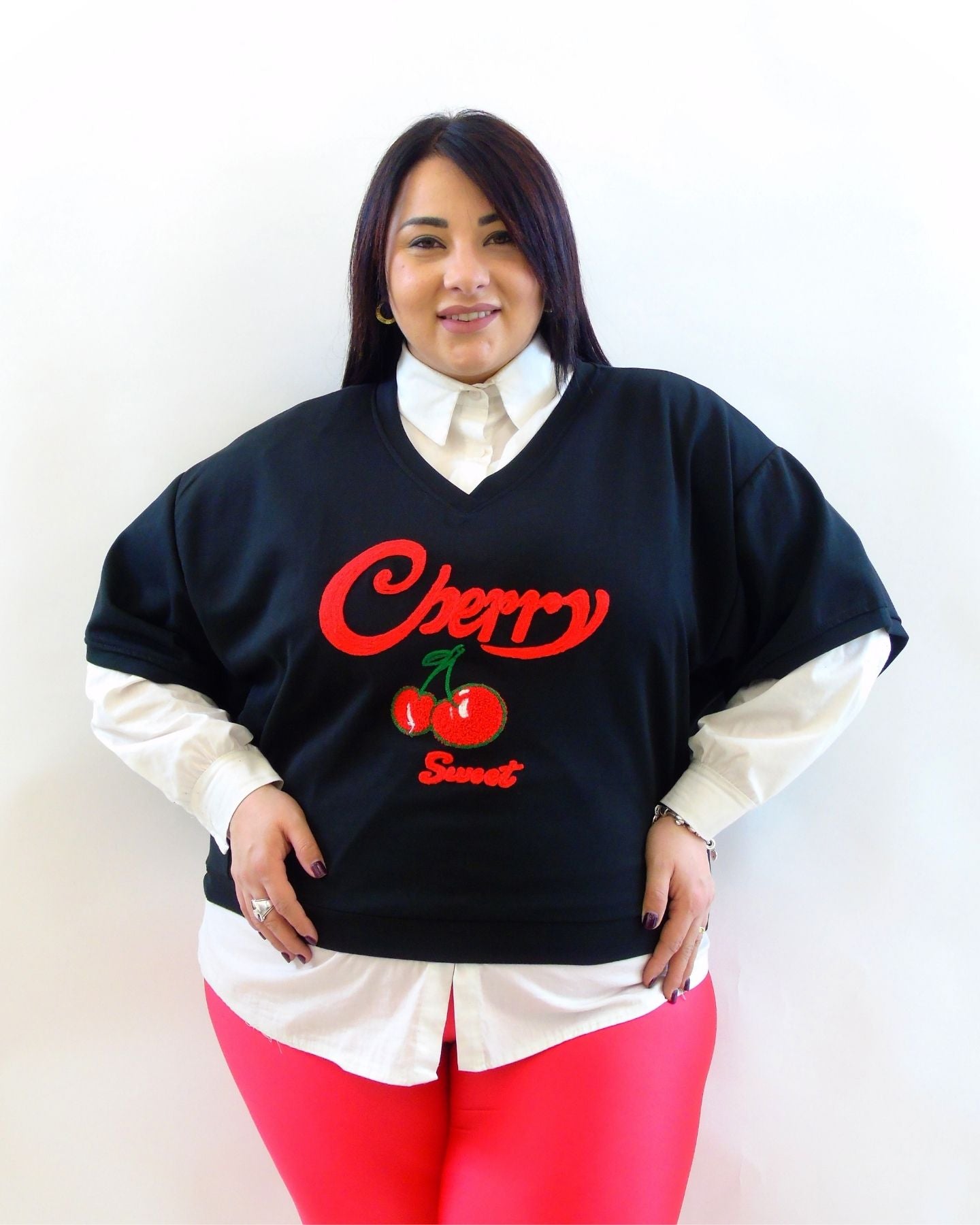 Felpa cherry 60935