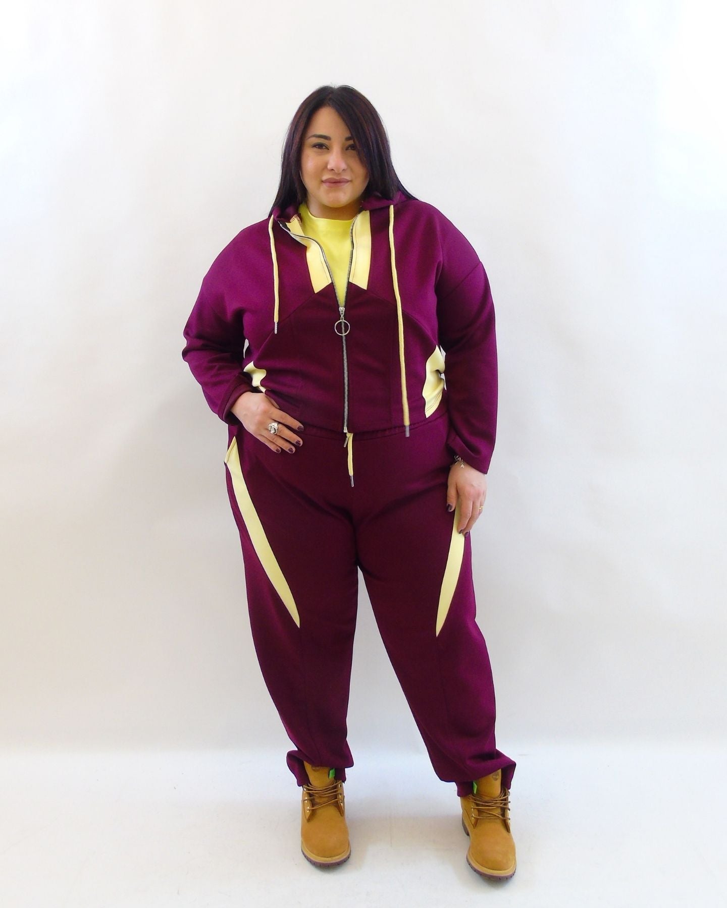 Coordinato con doppio colore 1664
