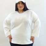 Felpa con brillantini 21846