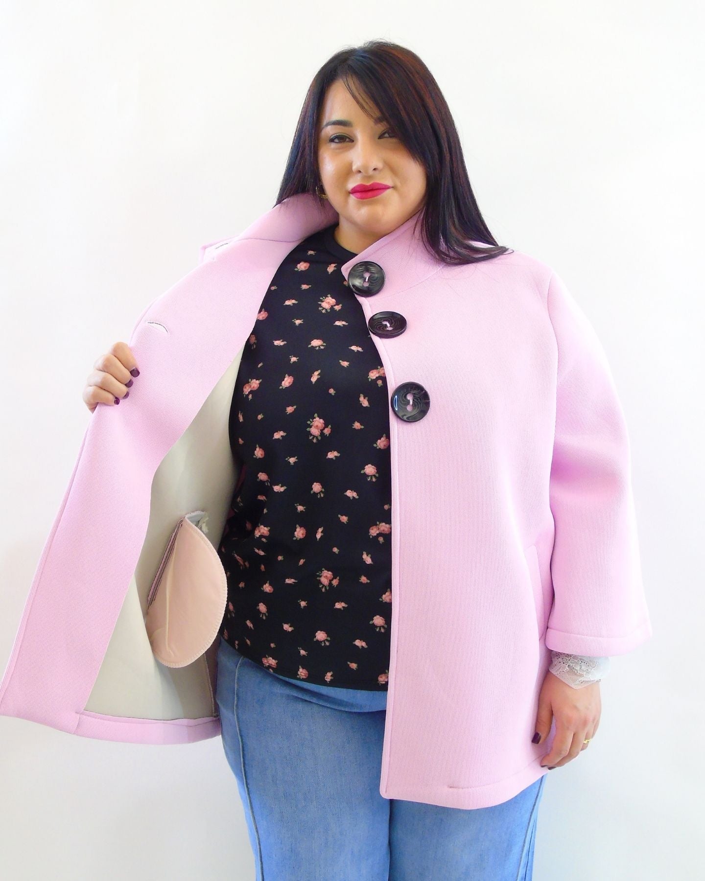 Cappotto primaverile in tessuto 31829