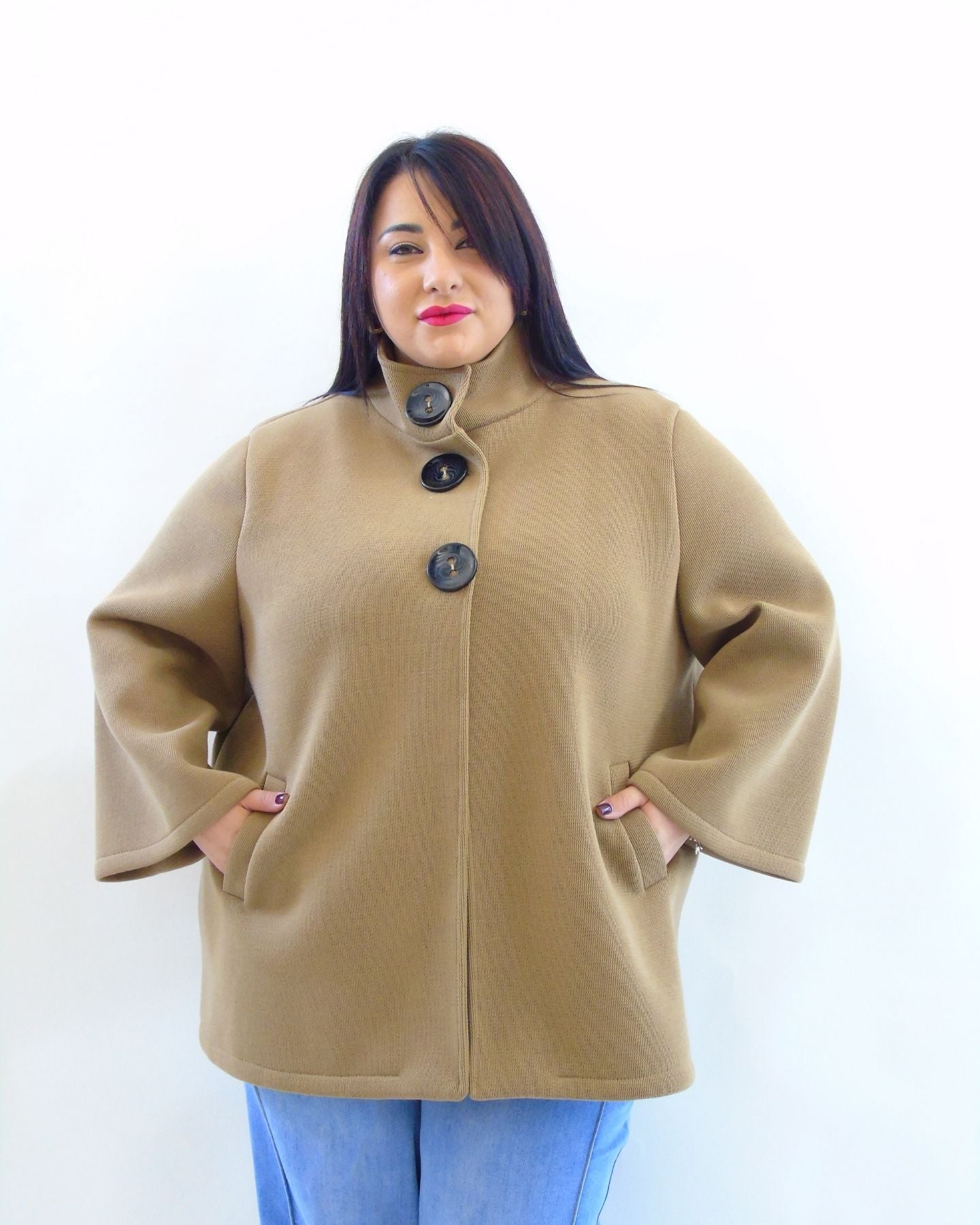 Cappotto primaverile in tessuto 31829