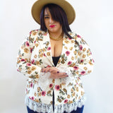Giacca con pizzo 260150
