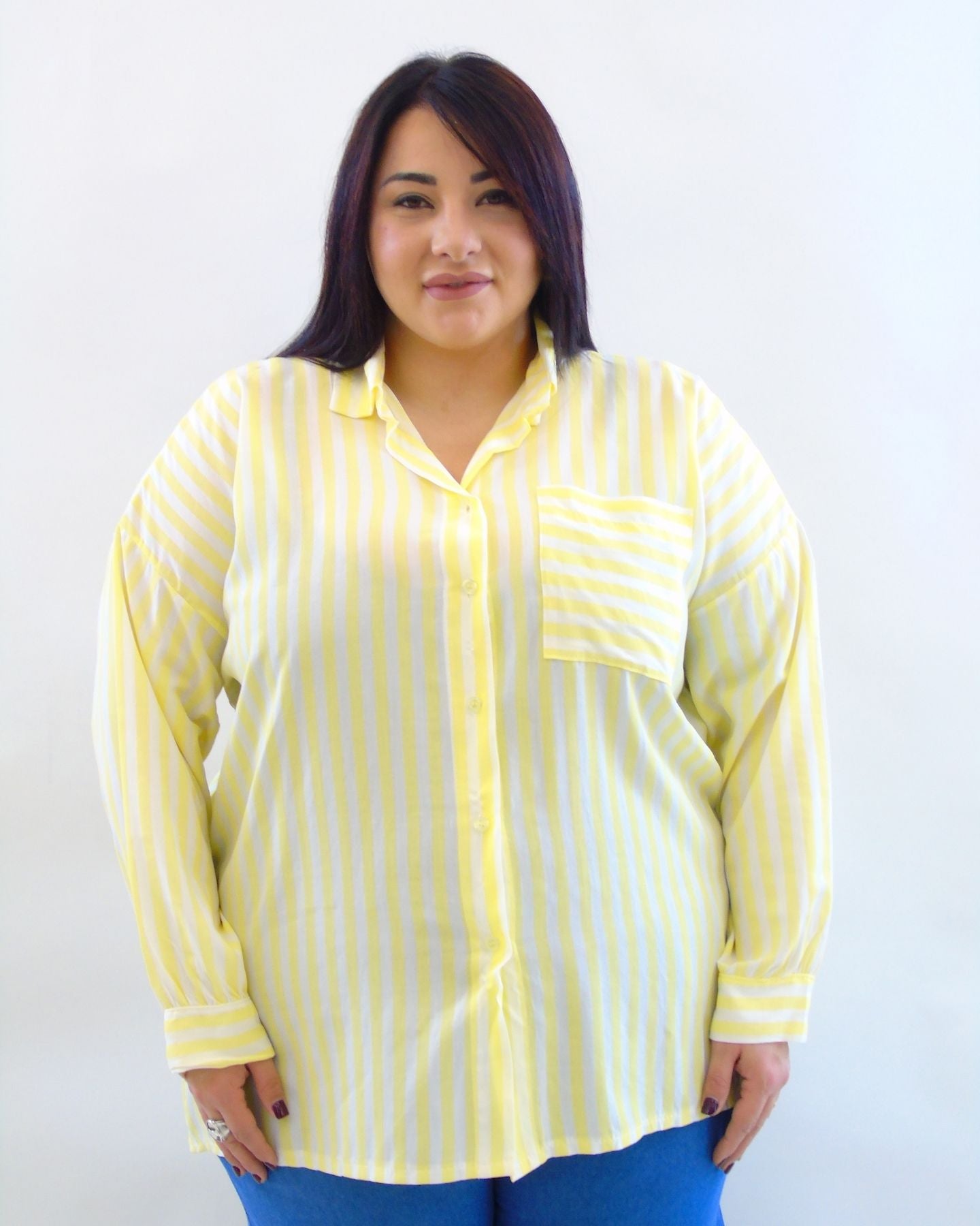 Camicia a righe 23155