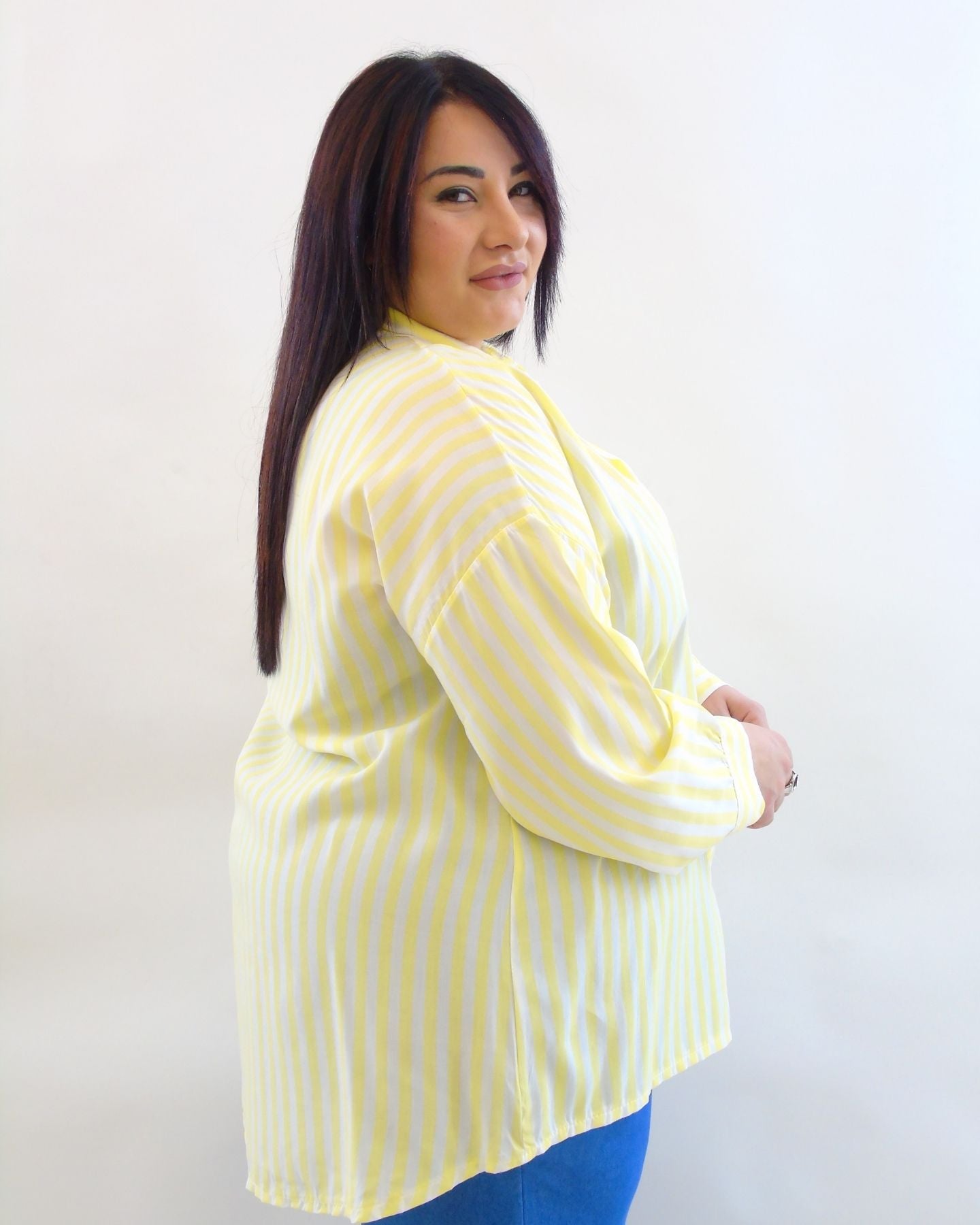 Camicia a righe 23155