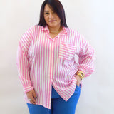 Camicia a righe 23155