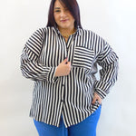 Camicia a righe 23155