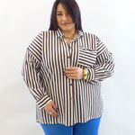 Camicia a righe 23155
