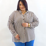 Camicia a righe 23155
