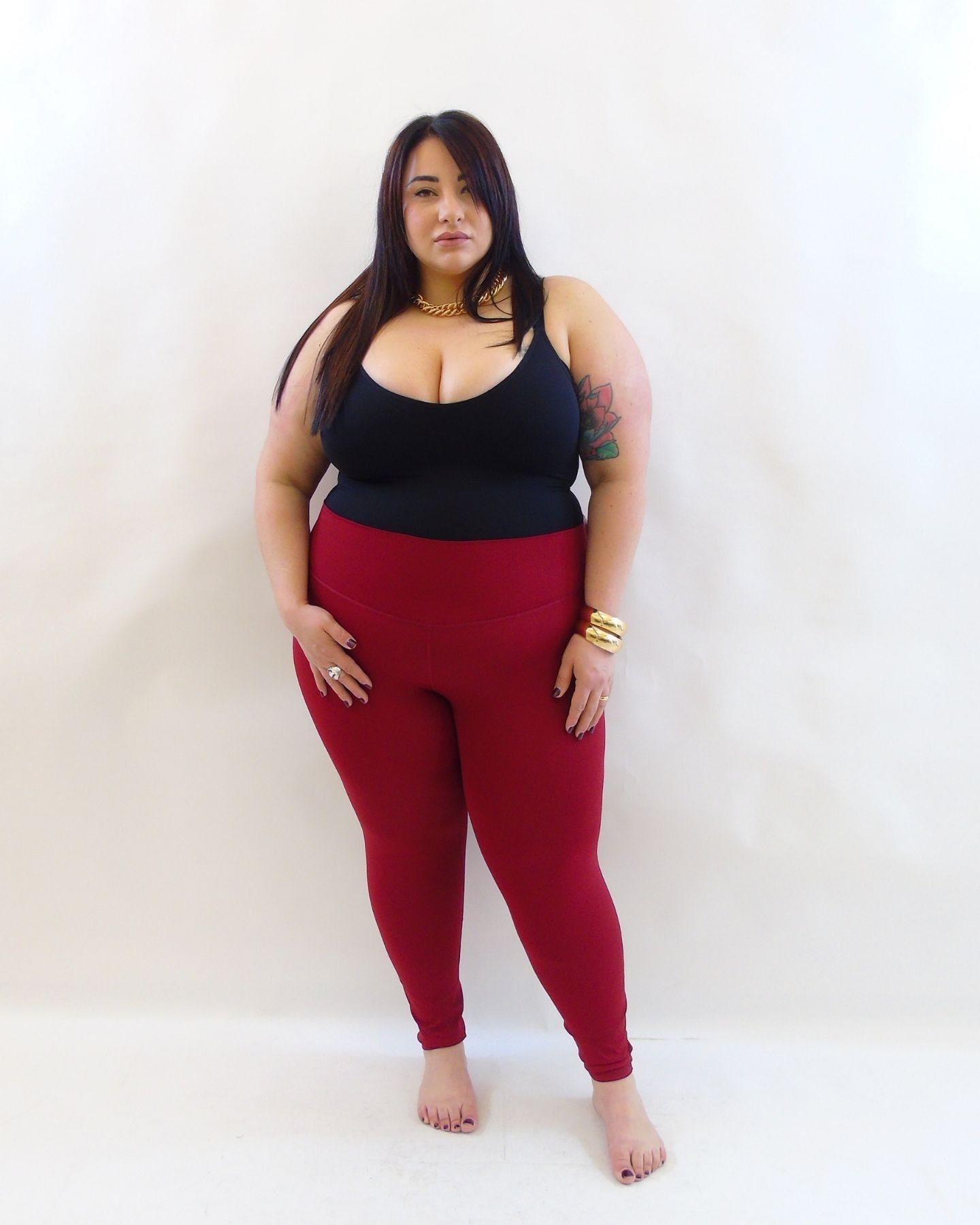 Leggings modellante fascia alta 2002