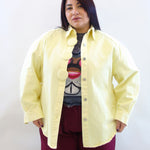 camicia in jeans gialla 258