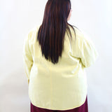 camicia in jeans gialla 258