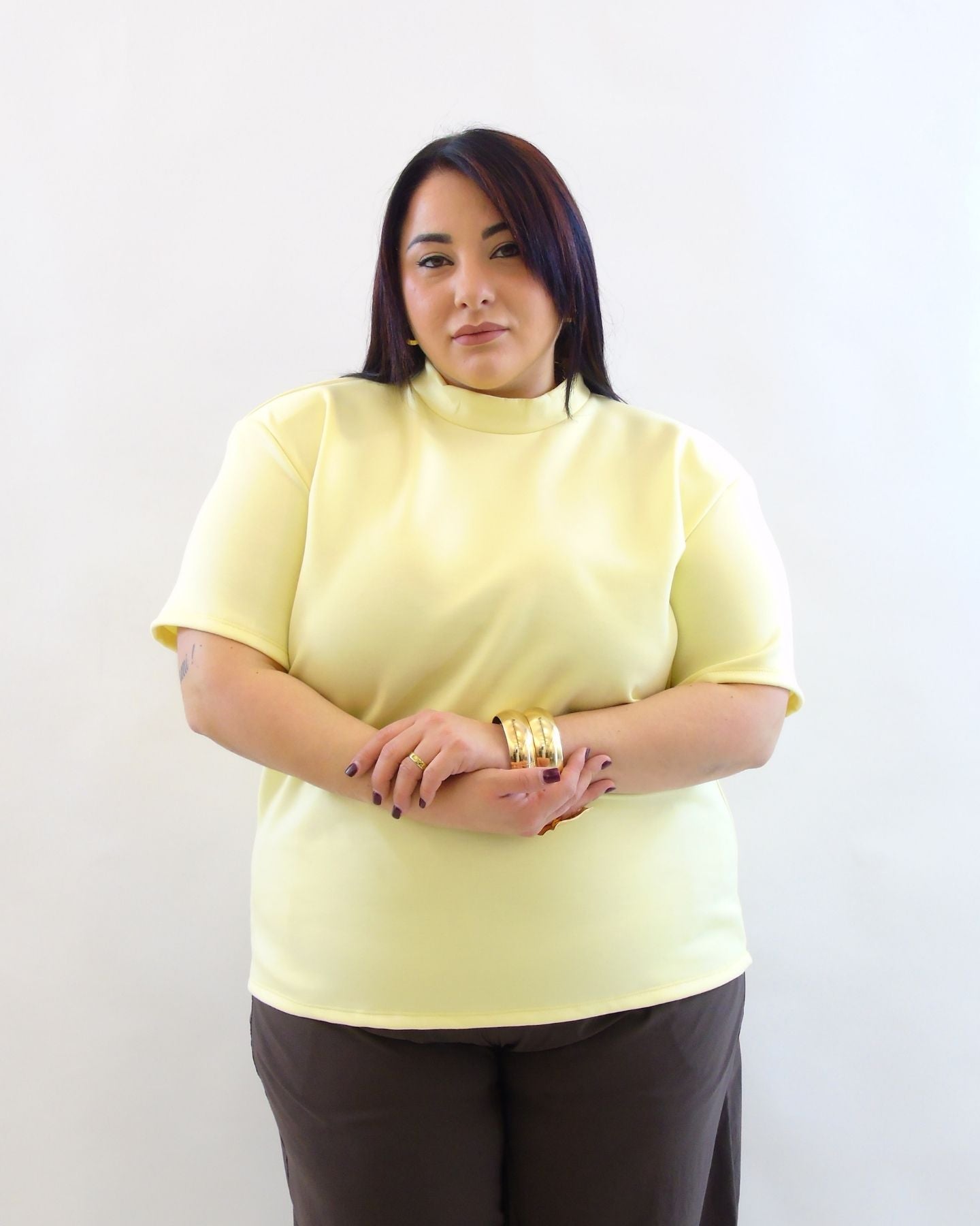 Thisrt con spalline strutturata 1352