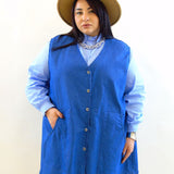 Abito smanicato in jeans 5156