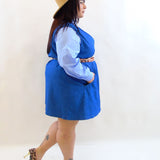 Abito smanicato in jeans 5156