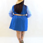 Abito smanicato in jeans 5156