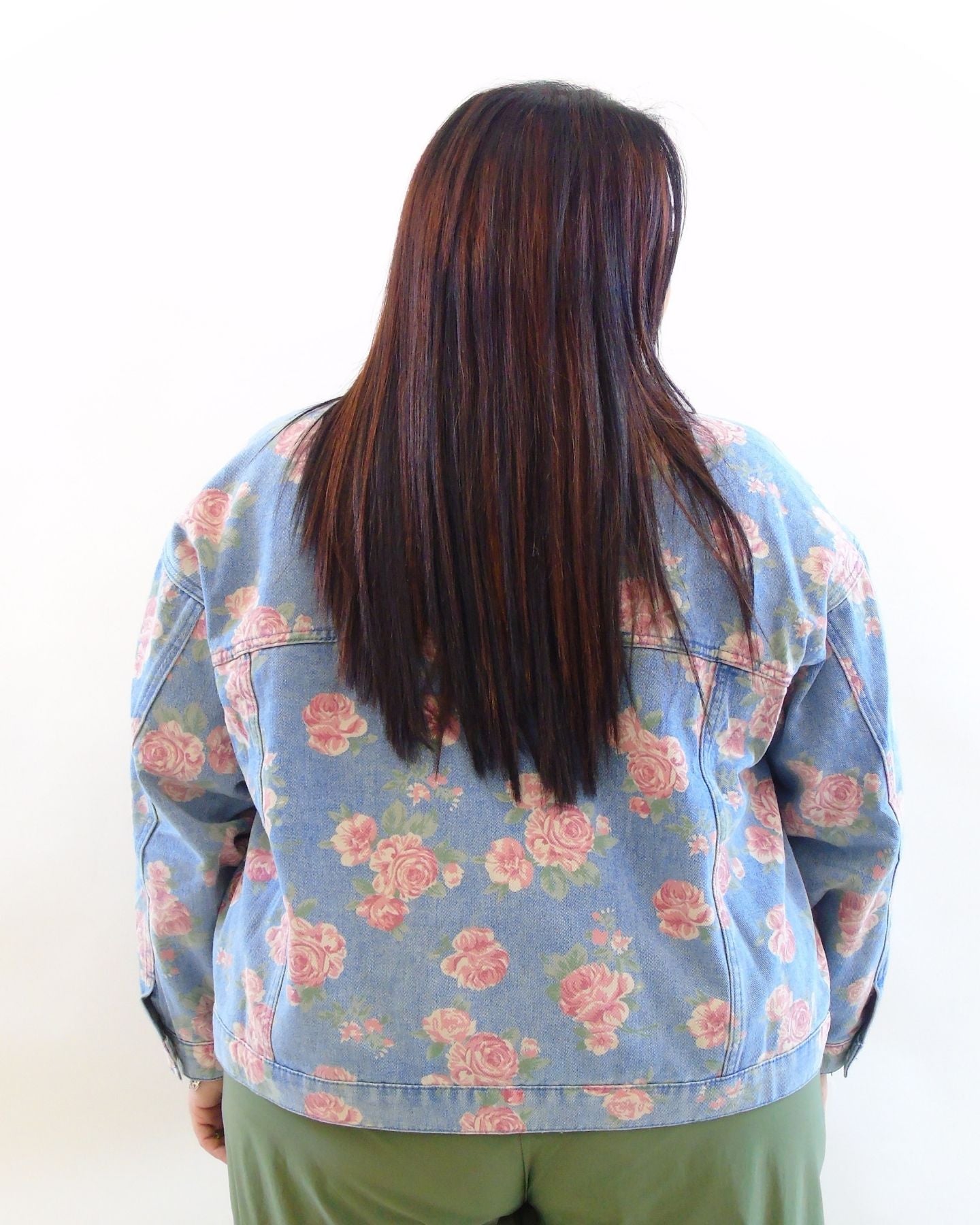 Giacca in denim rose 0042