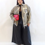 Pantalone in simil pelle 3814