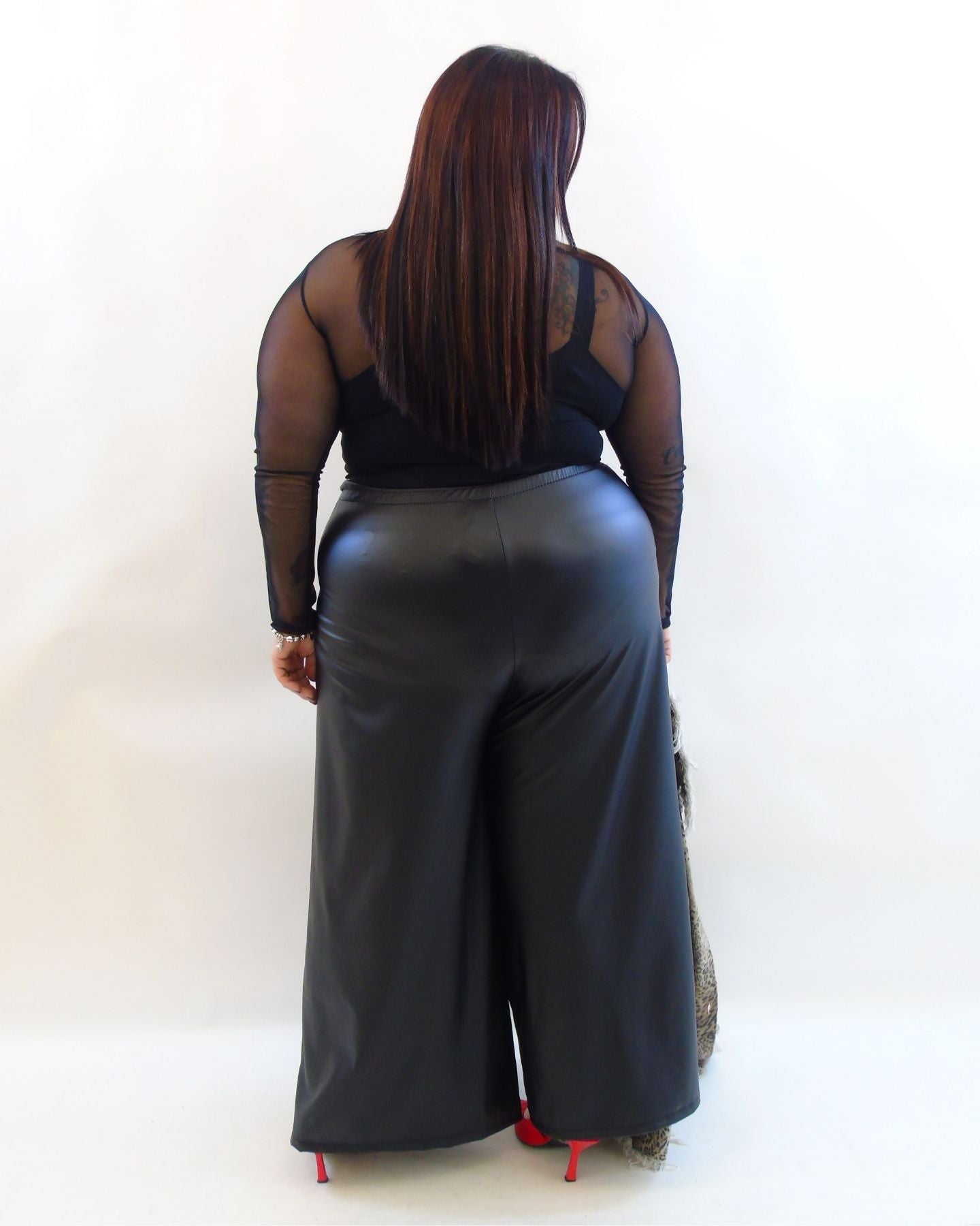 Pantalone in simil pelle 3814