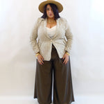 Pantalone in simil pelle 3814