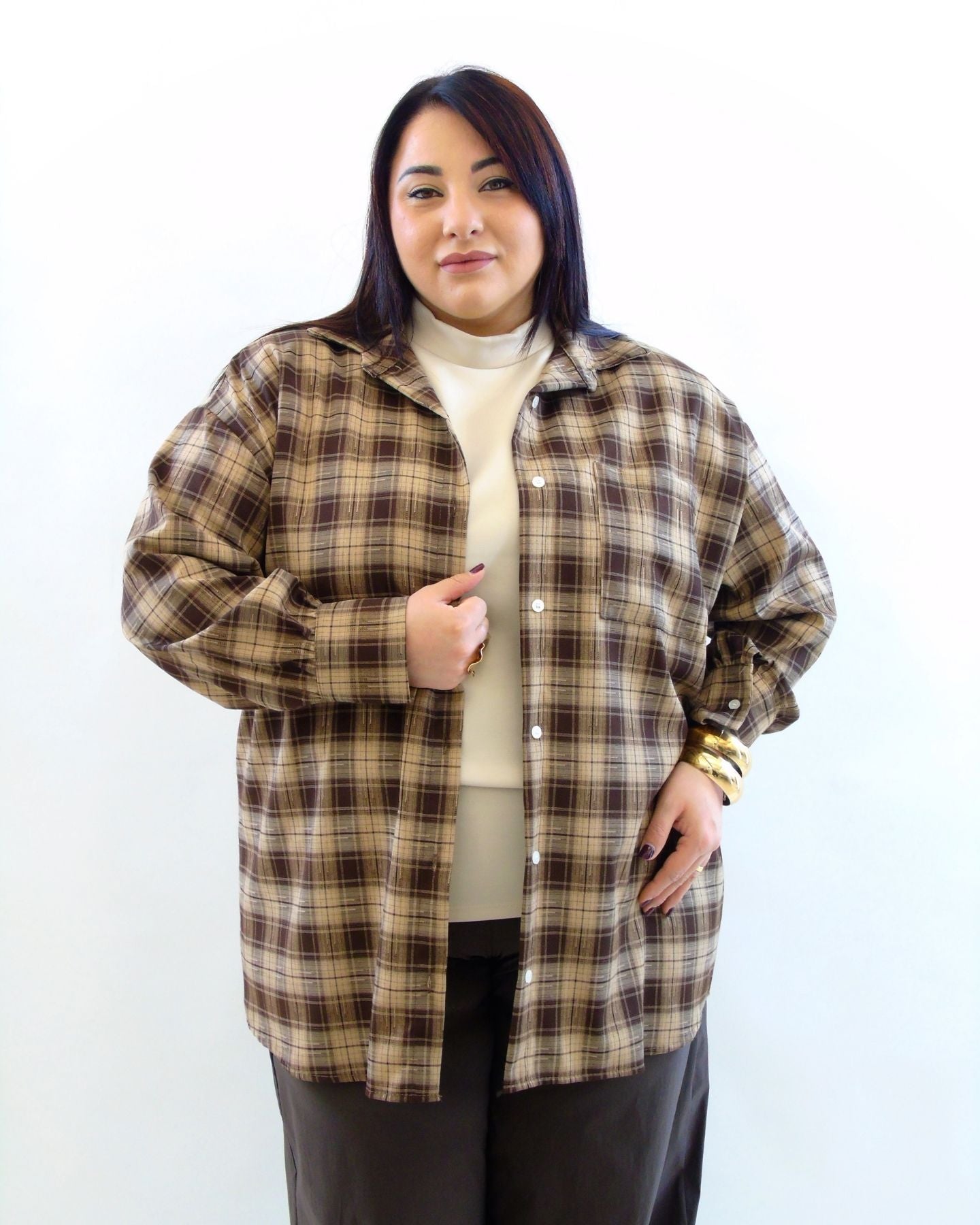 Camicia a quadri 18935