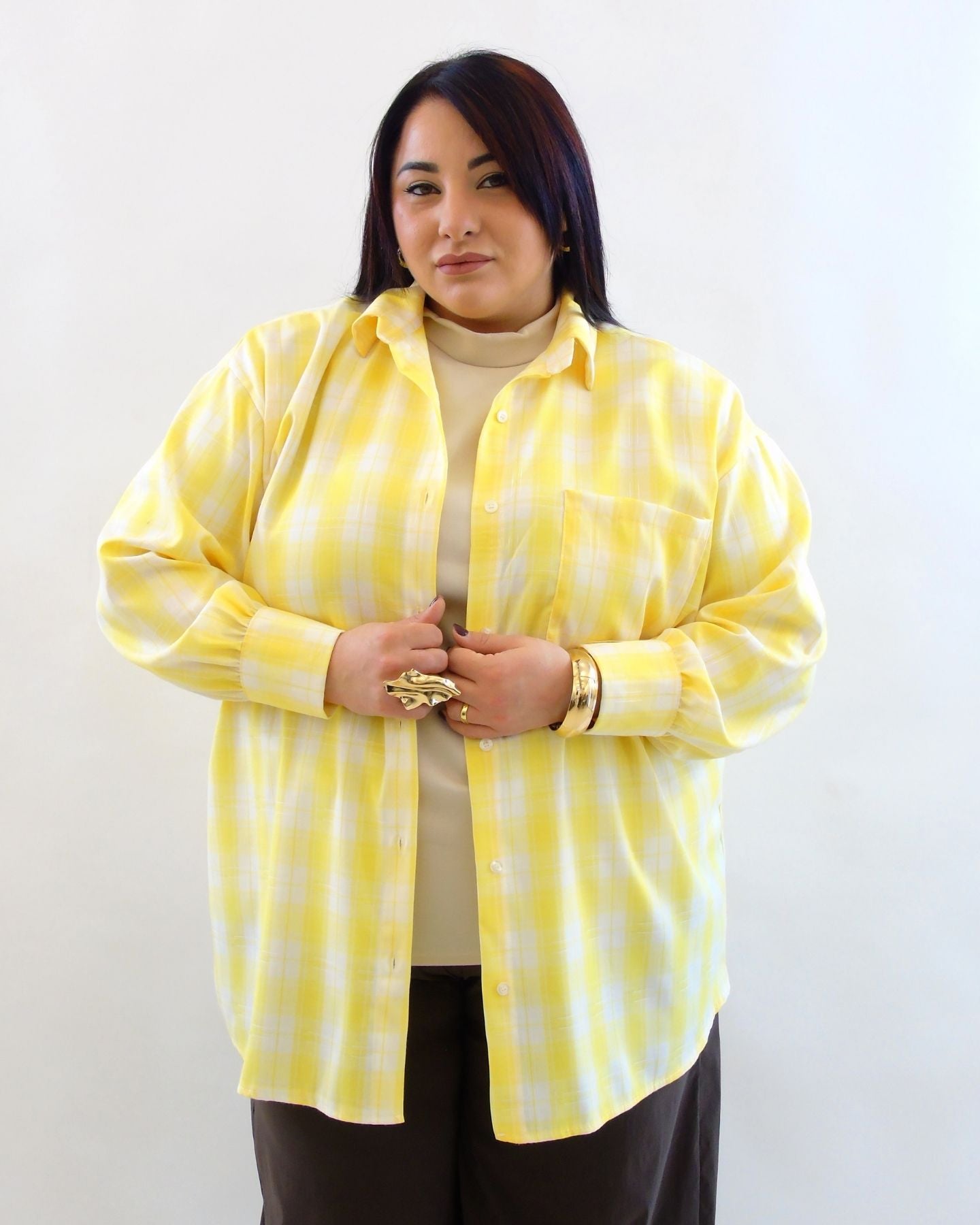 Camicia a quadri 18935