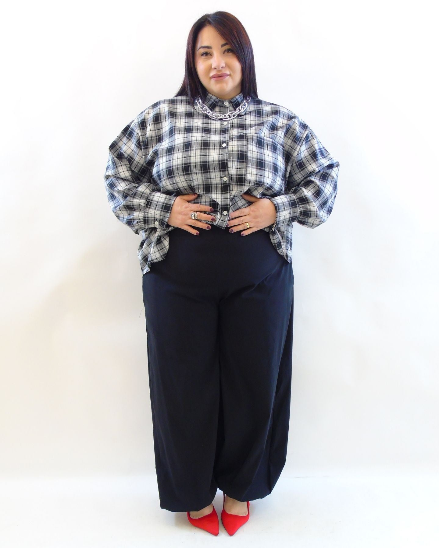 Pantalone balloon comodo  2394