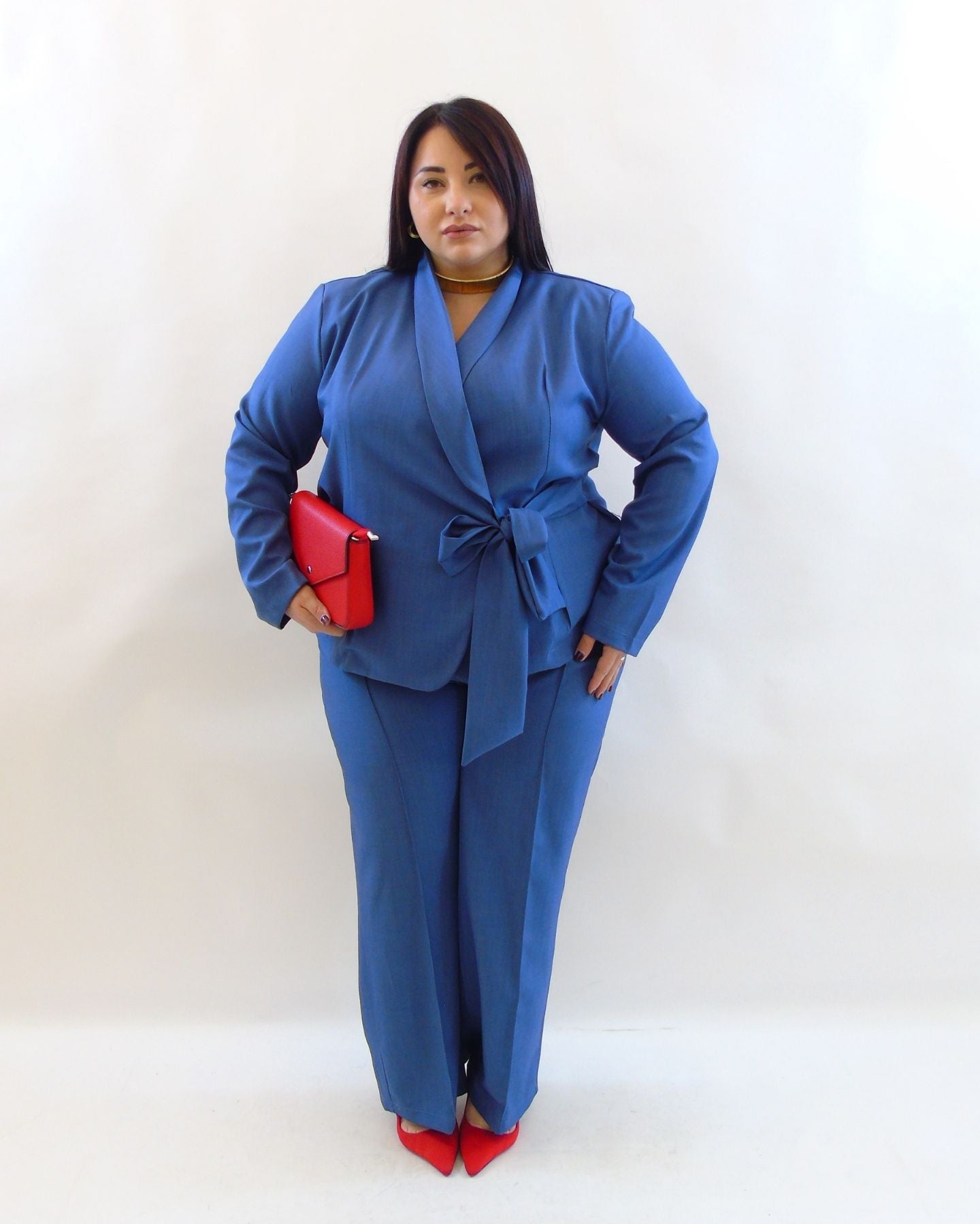Tailleur con giacca prtafoglio 15894