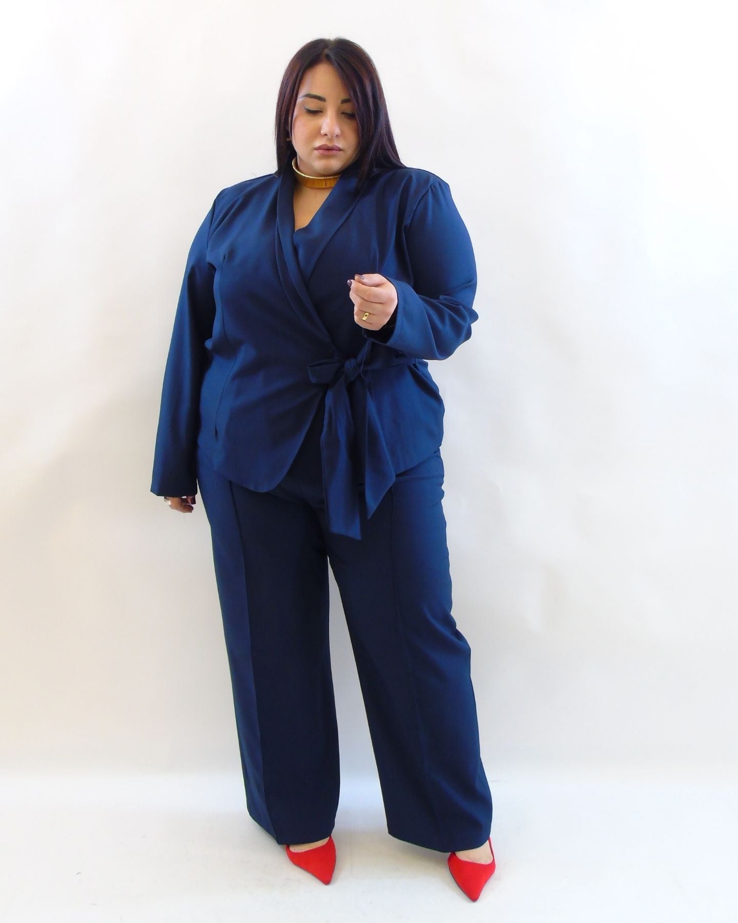Tailleur con giacca prtafoglio 15894