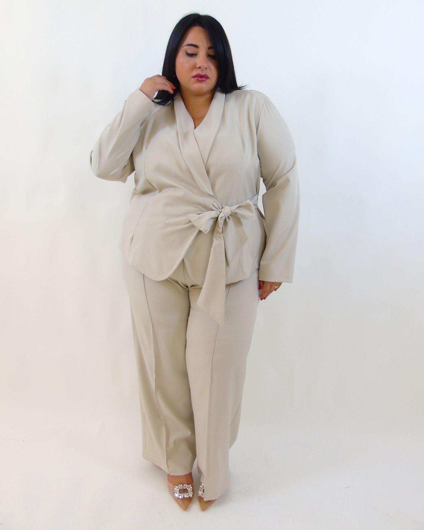 Tailleur con giacca prtafoglio 15894