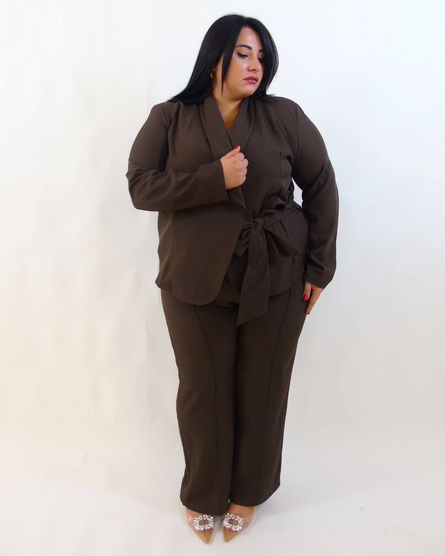Tailleur con giacca prtafoglio 15894