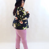 Pantalone sigaretta in tessuto 10548