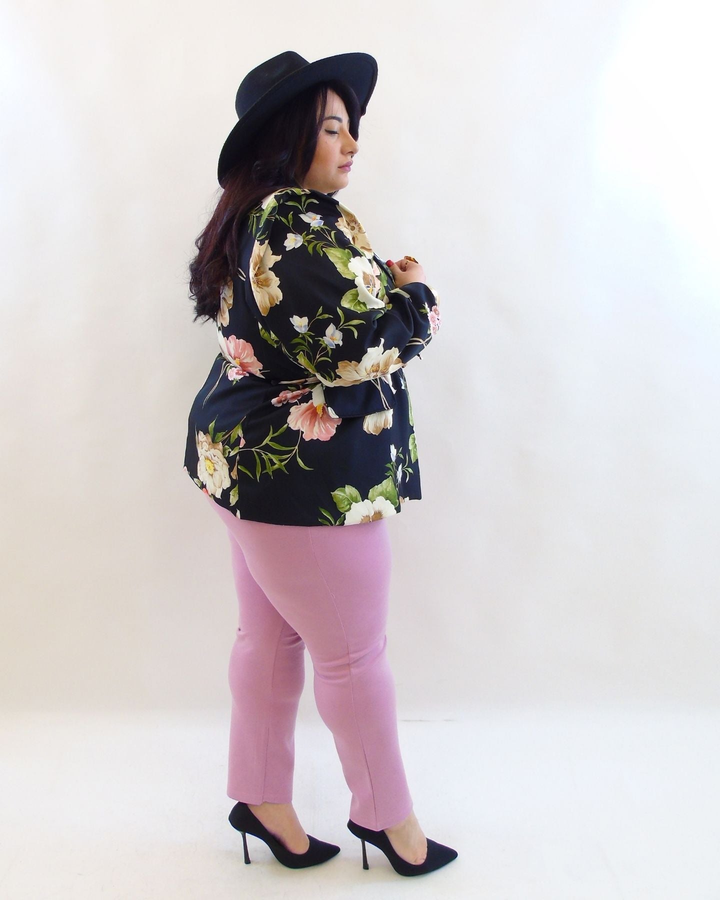 Pantalone sigaretta in tessuto 10548