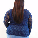 Blusa in pizzo 26002