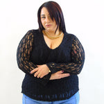 Blusa in pizzo 26002