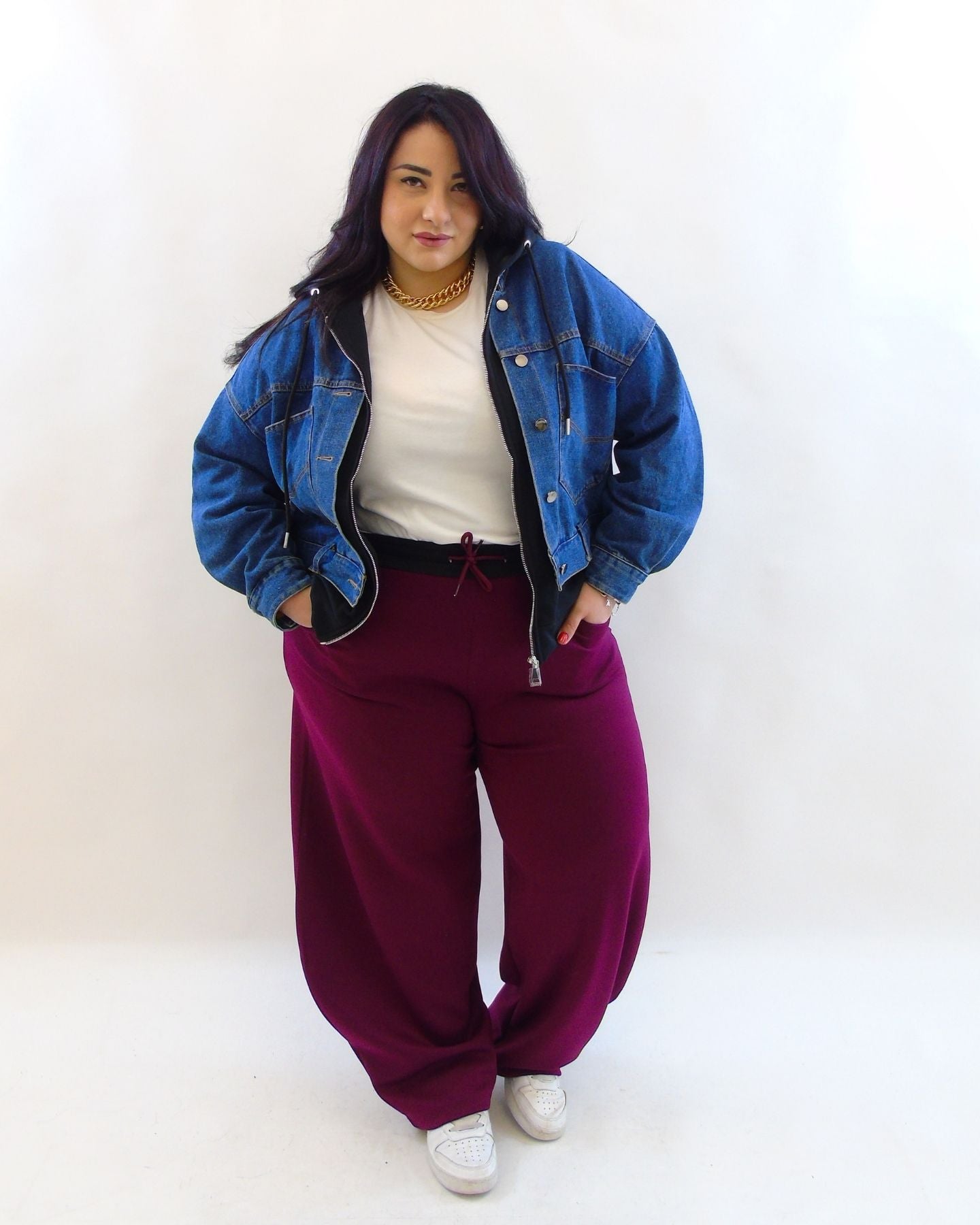 Pantalone con fascia 8220