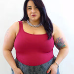 Body modellante spallina larga 048
