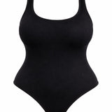 Body modellante spallina larga 048