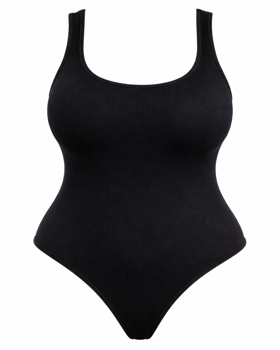 Body modellante spallina larga 048