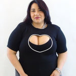 Tshirt cuore con spallina 21962
