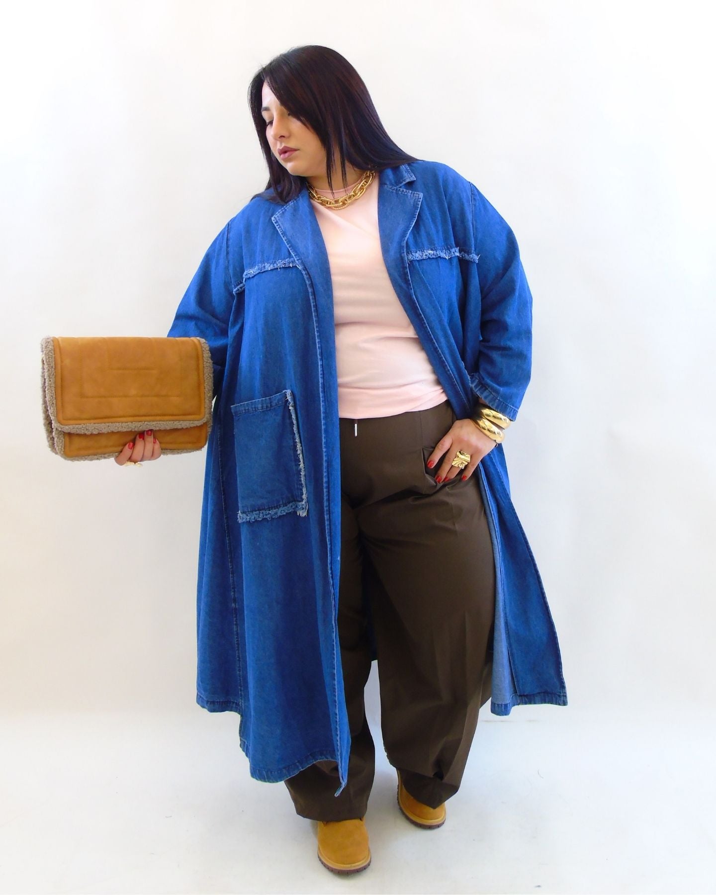 Cardigan in jeans 895