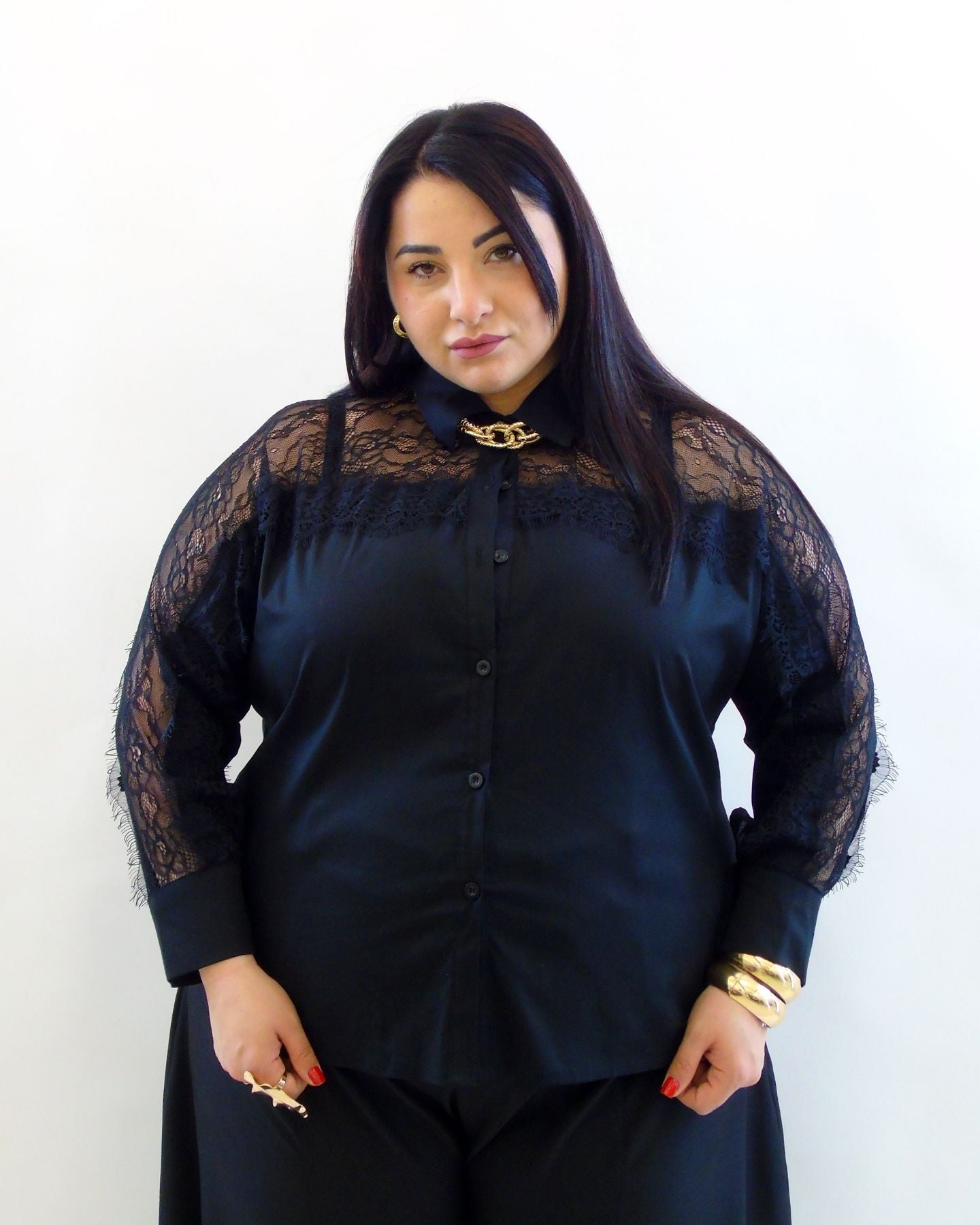 Camicia in pizzo 251271