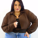 Body a camicia in tessuto 15896