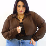 Body a camicia in tessuto 15896